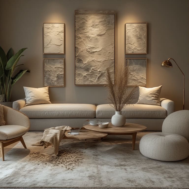 Oversized Art for Living Room Impact