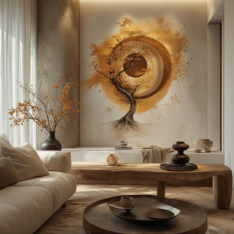 Wall Art in Feng Shui Balance