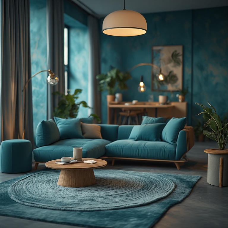 Teal and Turquoise: Calm Yet Energetic