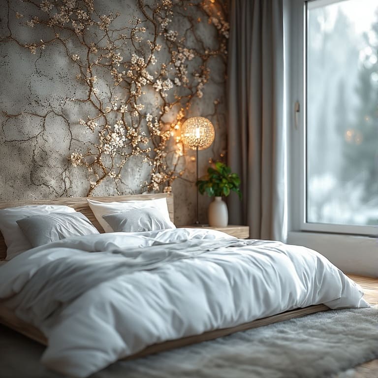 grey bedroom