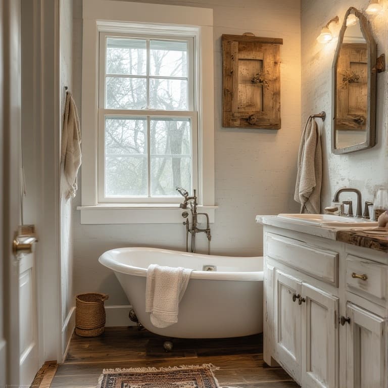 Farmhouse Bathroom Wall Decor
