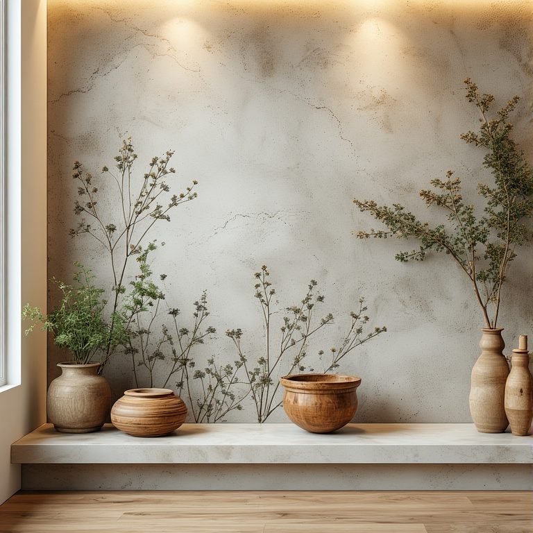 teal and gray bathroom wall decor