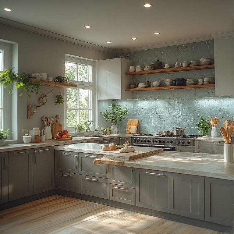 Rustic Wooden Shelves