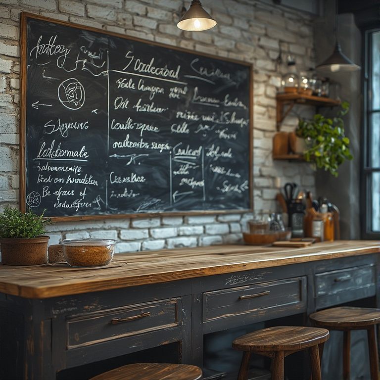 Chalkboard Wall