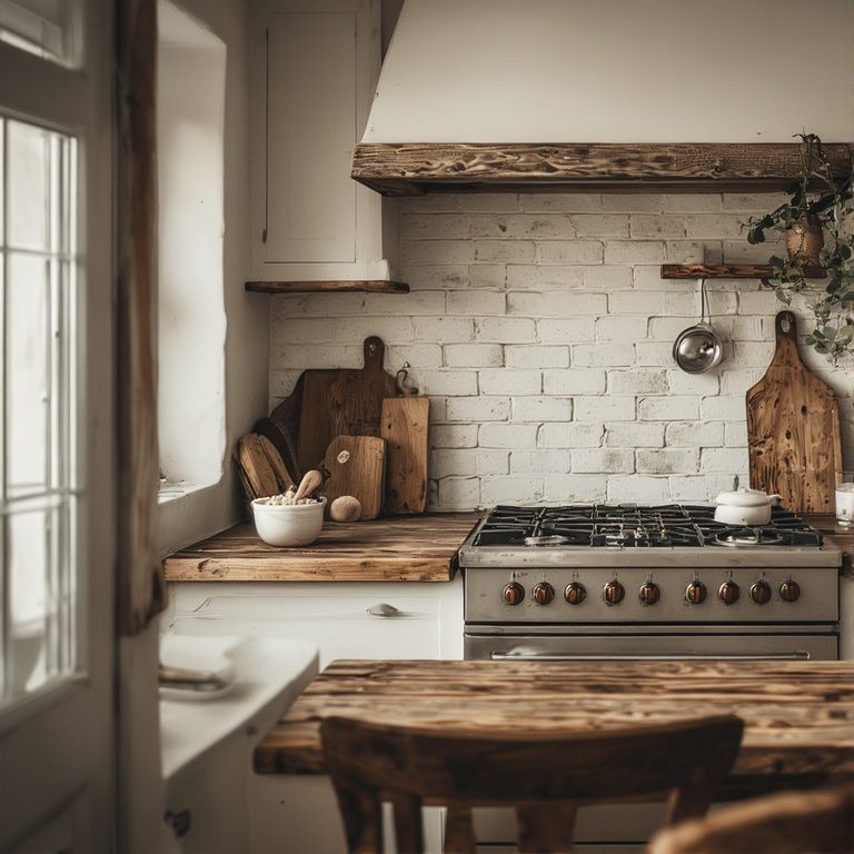 Industrial Style Kitchen Wall Decor