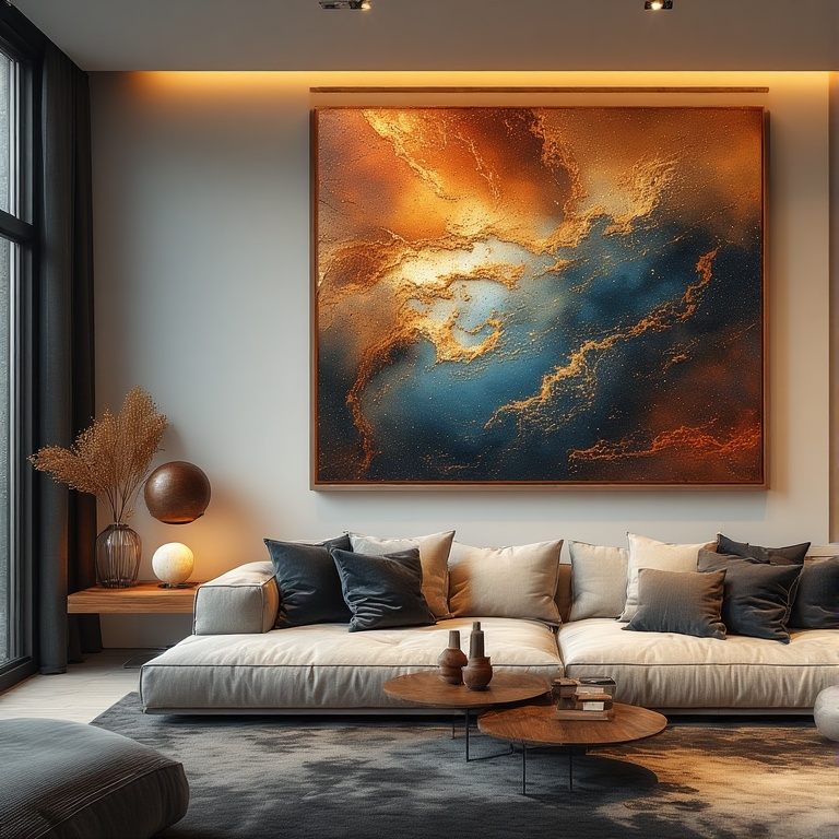 Modern 3D Wall Art Sculptures