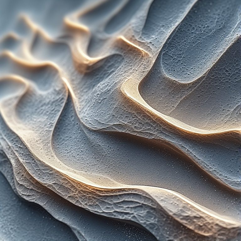 Modern Contemporary Wall Decor with Metallic 3D Structures