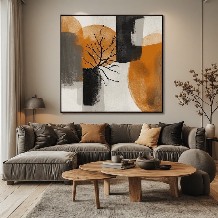 Abstract Wall Art for Contemporary Style