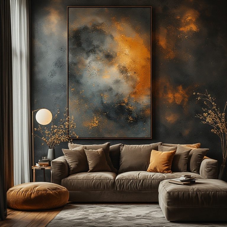 Wall Hanging Decor with Woven Materials