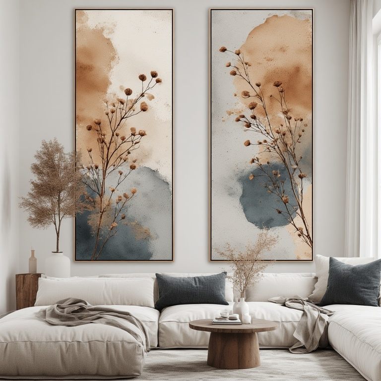 Wall Features Using Backlit Frames