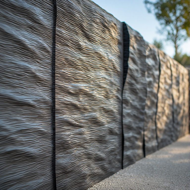 Fluted Panels for Textured Architectural Accent